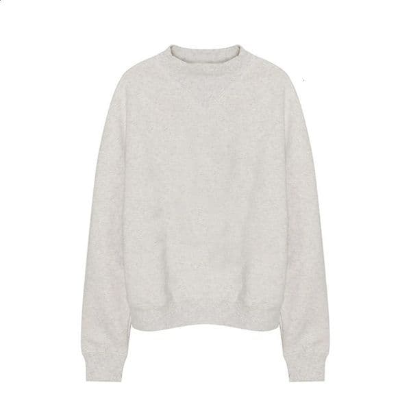 Women Sweatshirt Casual Crew Neck Loose Sweatshirts Female Classic Long Sleeve Pullovers Fashion Letter Print Cotton Tops 241203