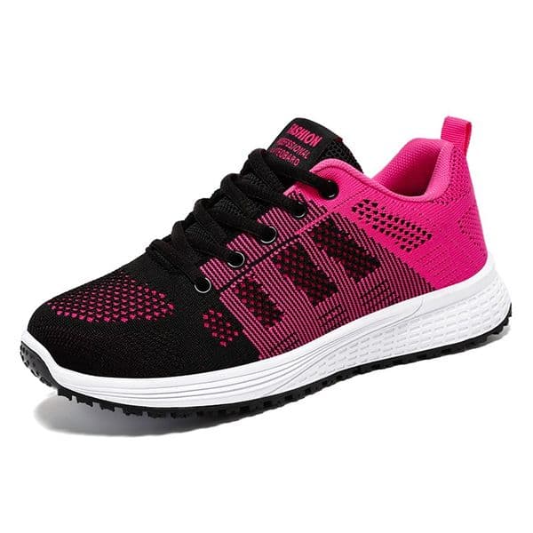Running Shoes Women 2024 Fall New Shoes Casual Breathable Comfortable Flying Woven Sneakers Casual Female Footwear for Athletes Lightweight Flexible Walking
