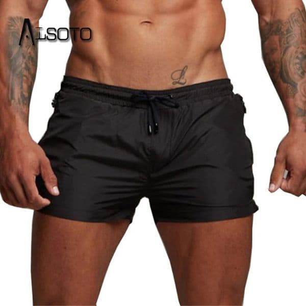 Summer Swimsuit Man board shorts Swimming Beach Shorts For Men Swimwear Swim Trunks Bathing mayo Surf short de bain homme 240415
