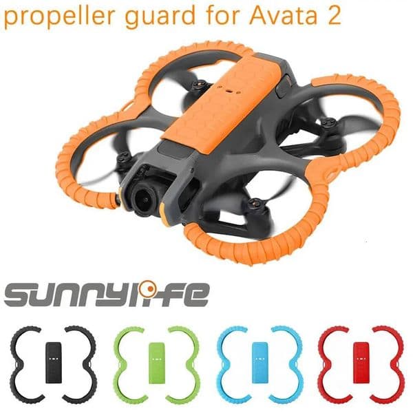 Sunnylife Propeller Guard Cage For DJI Avata 2 Arms Anti-Collision Ring Props Case Protector Cover Accessories High-Quality