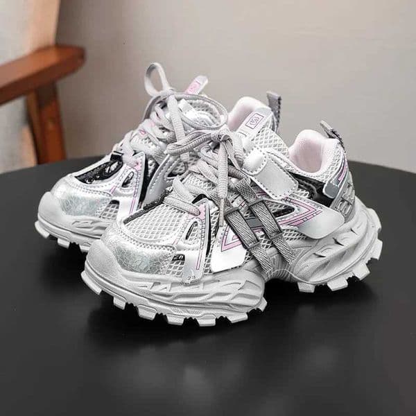 Children Casual Shoes for Girls Boys 2025 Autumn New Fashion Korean Sle Soft Bott Antislippery Versatile Running Sneakers Y251011 XJ260205