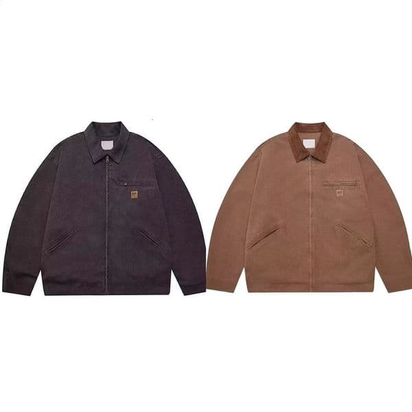Igloo Coats mens lightweight jacket with Y2k retro cool baseball uniform detachable motorcycle 240816