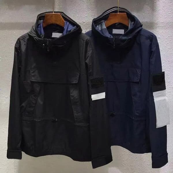 Men's Jacket 21SS stone Fashion New Soft Light Shell Hooded Jacket Couples Sports And Leisure Jackets