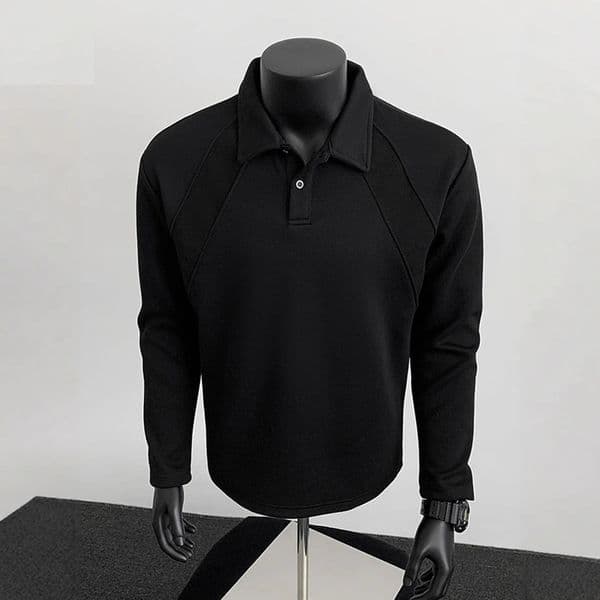 Designer Hoodie Designer Shirt Long Sleeve T-shirt Men's Autumn Deconstructed Heavyweight Sweatshirt Cleanfit Designer Shirt Regular Shoulder Polo Shirt