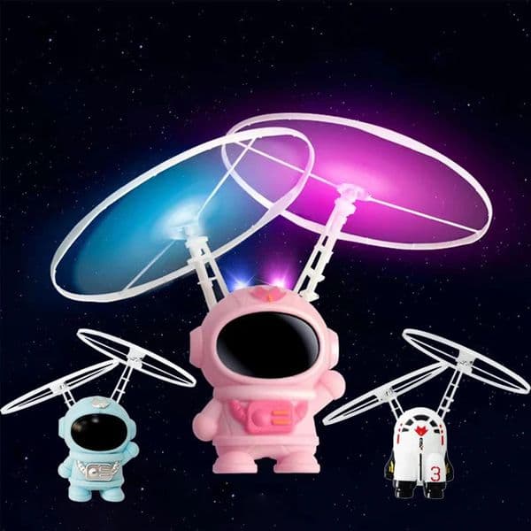 Induction Astronaut Flying Machine Novelty Induction Cyclotron Astronaut Lightemitting Childrens Toys Birthday Gift 251008BJ