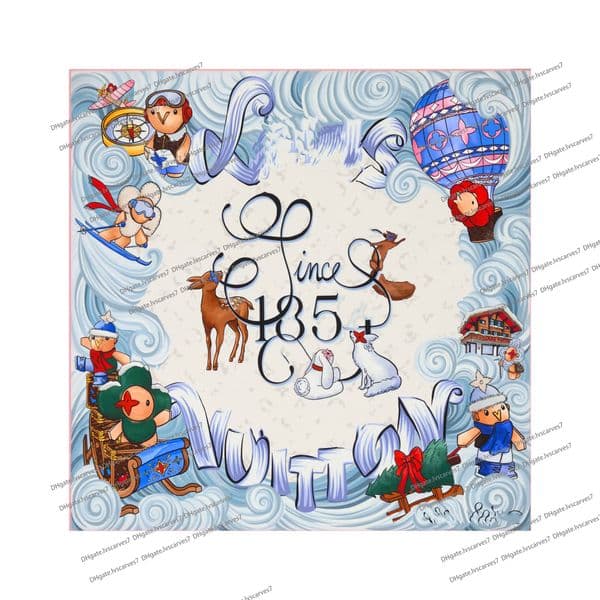 M97192 Classic Designer Letters Print Ral Silk Scarf Headband For Women Fashion Long Handle Bag Scarves P Shoulder Tote Lage Ribbon Head Wraps Christmas Gifts