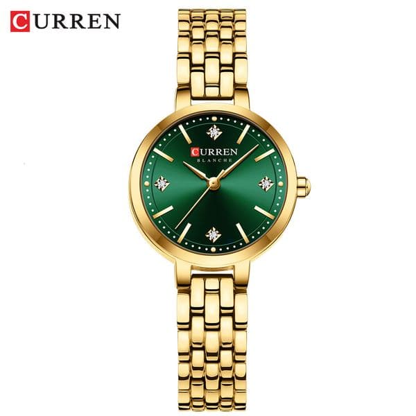CURREN 9106 Small Dial Waterproof Women's Watch Casual Quartz Wristwatch for Ladies