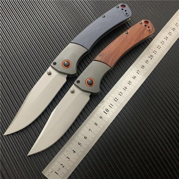 4Models 15080 Crooked River Folding Knife 4.00 S30V Clip Point Blade, Dymondwood Handles