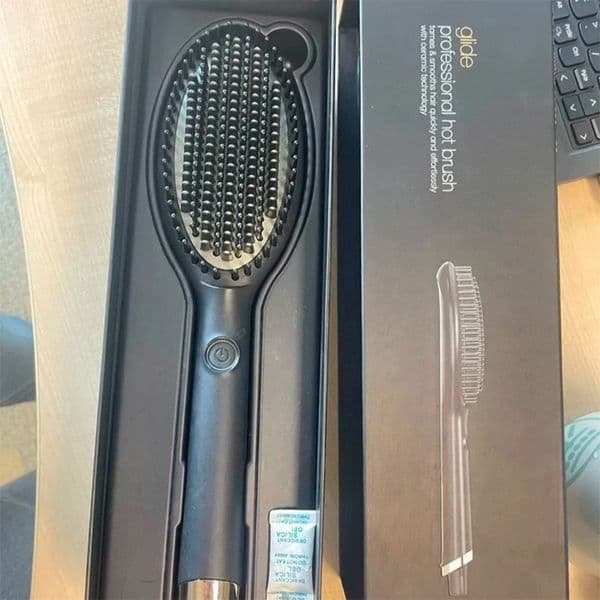 Electric Heating Ion Hair Brushes Air Cushion Comb Hair Straightener Brushes Curling Comb Smart Comb Hair Care Styling Tools Unisex