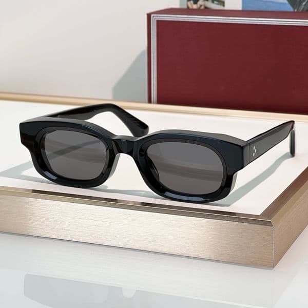Sunglasses For Men Women Fashion Whiskeyclone Designer Stylish High Street Catwalk Style Anti-Ultraviolet UV400 Acetate Square Full Frame Glasses With Box