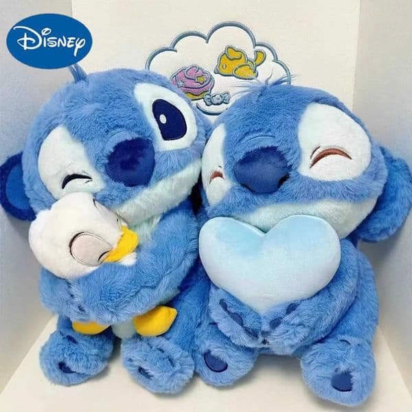 45cm Plush Doll Stitch Lilo Doll Cute Duck Stitch Plush Stuffed Toy Christmas ChildrenS Birthday Gift Kawaii Decoration H251013L260420