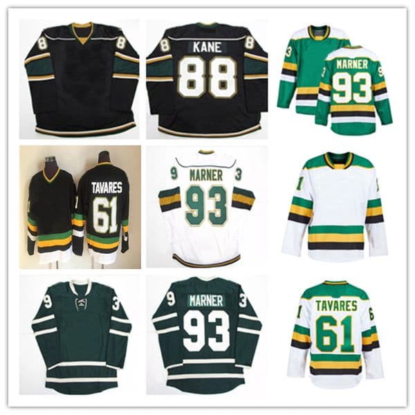 Retro Hockey Jersey Sam Dickinson Sam O'Reilly Barkey Easton Cowan Mitch Marner John Tavares PATRICK KANE Rick Nash Bo Horvat Adam Boqvist Matthew Tkachuk Perry Domi