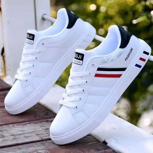 Men Sneakers Casual Shoes Men Flats Zapatillas Hombre Lightweight Pu Leather Breathable Shoe Mens White Sports Tenis Shoes Z251013