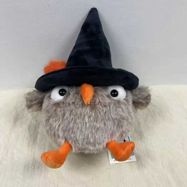 Toys Jelly Home Halloween Owl Bat Crow Moth Pumpkin Skull Potted Mummy Doll Pet Toy Holiday Birthday Gift For Boys And Girls New genuine_jcYTOF