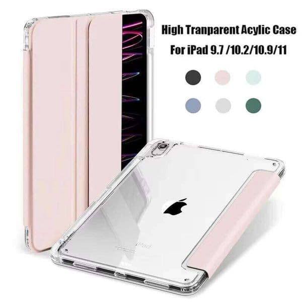 For Air 11 Case 10th Generation 11th A16 9th Cover Gen iPad Pro11 4 5 10.9in 12.9 13 M2 M3 M4 Pencil Holder Cases