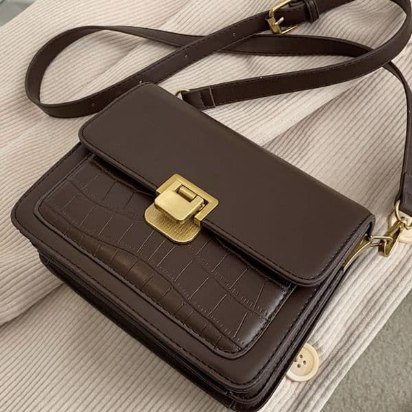New Women's Bag Niche Light Luxury Shoulder Bag Retro Fashion Versatile Crossbodyr Bag
