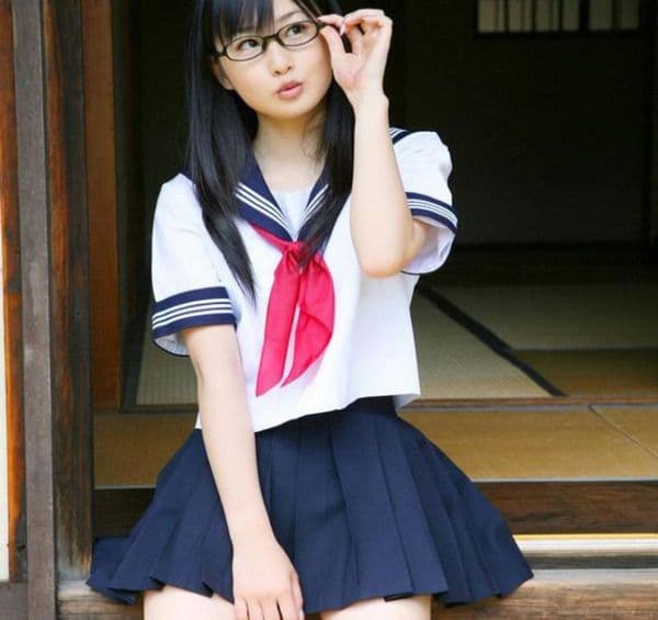 WholeJapanese school girl uniform 3 white bar short sleeve red scarf sailor suit cosplay JK uniform clothing women6479576