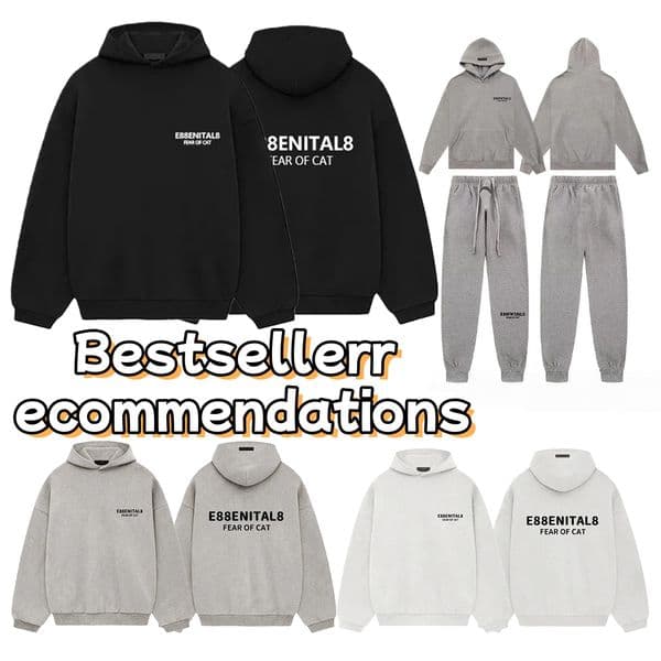 essenstialsas designer hoodie for men Hoodies designer mens hoodies for designers heavyweight essentisals hoodie clothes sweatshirts fashion designer hoodie