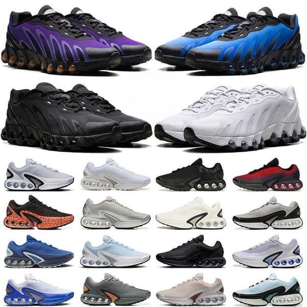 Dn8 Running Shoes Outdoor DN 8 Sneakers Mens Trainers Classic Black Anthracite Metallic Silver Hyper University Red Volt High Quality Casual shoes big size 12