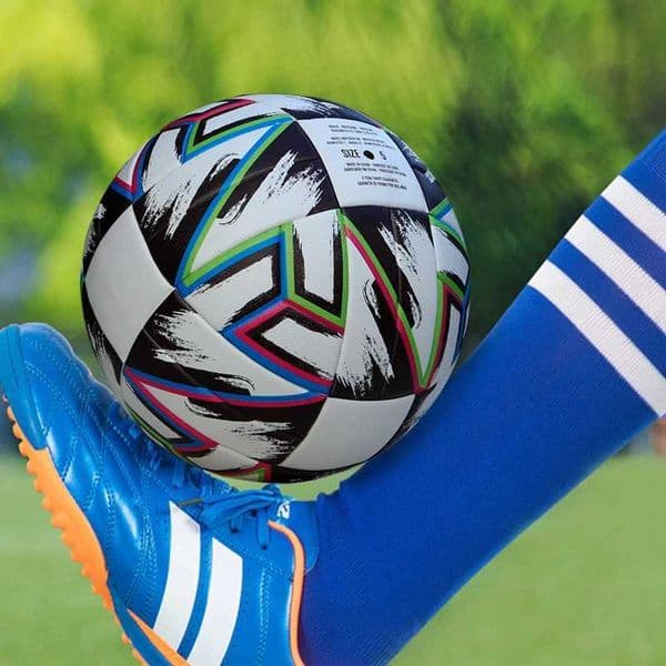 Official League Football Size 5 Match Ball High Elasticity Professional Soccer Ball Mens and Womens Seamless Bonded PU Z251013