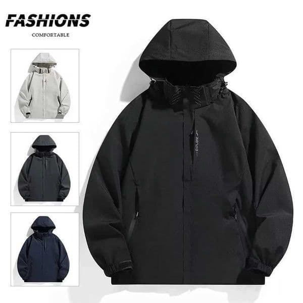 Mens Waterproof Rain Lightweight Outer Hooded Outdoor Raincoat Hiking Windproof Climbing Outdoor s Y251013