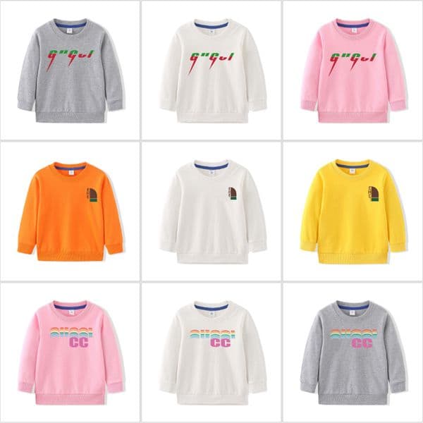 Designer Kids Hoodies Fashion Babies Pullover Hoodie Letter Print Sweatshirts Child Cotton Hoodies Boys Girls Sportwear Luxury Kids Hoodie