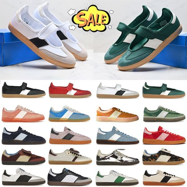New mary jane Designer shoe women Ballet flats suede sneakers men dress shoes womens Driving white black scarlet gum ladies sandals outdoor sports sneaker