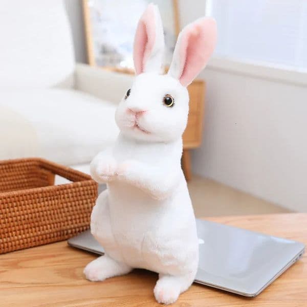 Huge Mini Simulated Animal Dog Rabbit Toys Cute Soft Simulation Doll Easter Birthday Gift Kids Toy Bedroom Decor 251014