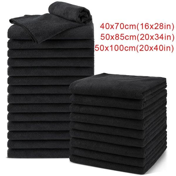 52Pcs Microfiber Salon Towels Large Spa Bath Hair Drying Towel for Stylist 251013BJ