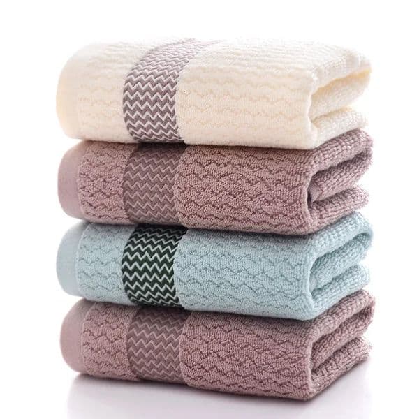 2 Towels Thickened Absorbent Towel Pure Cotton Quick Soft Dry Face TowelSizeSee below for Size Descr 251013