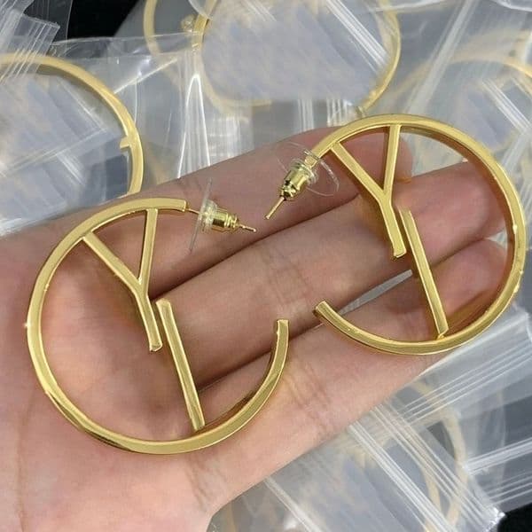 Luxury Brand Letters Designer Stud Earring Earrings for Women Gold Studs Earrings Rings Party Jewelry Accessories