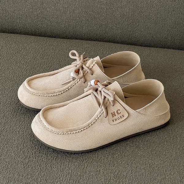 Autumn Suede Lazy Shoes Man Moccasins Round Toe Soft Bottom Casual Men Low Cut Flat Boat For zapatos para hombre 251014