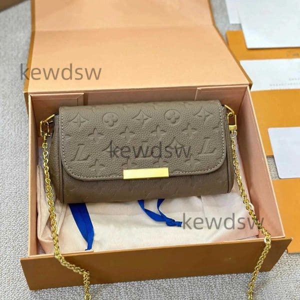 Designe Luxury FAVORITE MM PM messenger bags Fashion women leather Shoulder Chain High Quality TOP 5A M40718 N41275 M40717 Purse Crossbody Bag a1