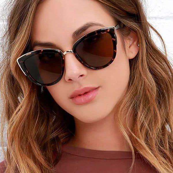 New Cat Eye Sunglasses Womens Design Brand Personality Sun Glasses Outdoor Driving Small Frame Men Eyewear UV400 Oculos De SolXJ251014