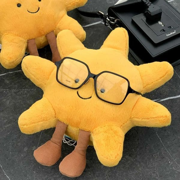 Toys Fun Sun Soft Baby Childrens Cute Plush Toy Doll Comforting Stuffed Animal Girls Gift