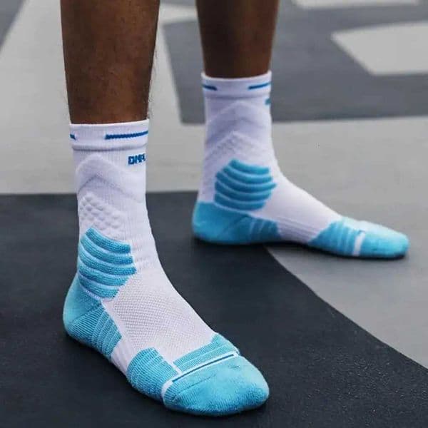 Bullfight 20 Mens Hightop Sports Towel Basketball Socks Bottom Practical Professional Longtube Midtube Elite Thick Running H260511