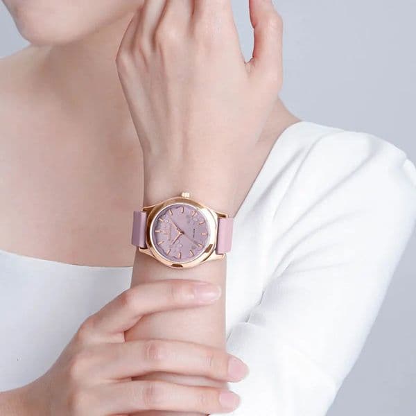 NAVIFORCE Simple Fashion Quartz Wristwatches Women Wrist Watches Silicone Strap Waterproof Watch Wholesale Reloj Mujer 251011