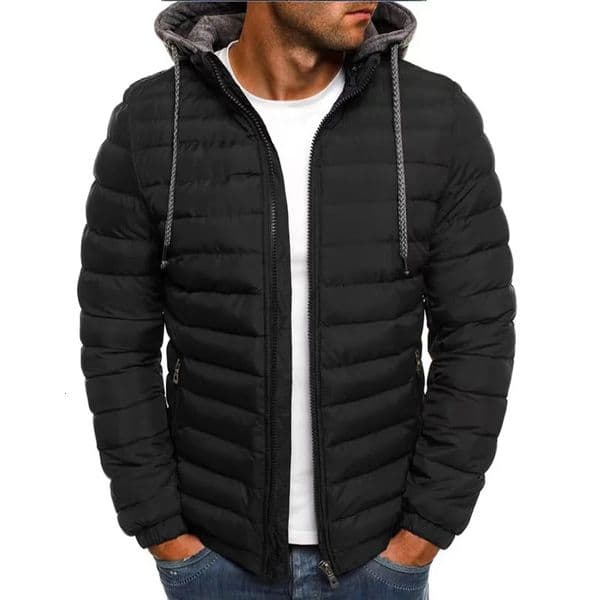 Autumn And Winter Male Loose Overcoat Clothing Outdoor Casual Sportswear Fashion Streetwear Style Hooded Warm Zipper Jacket 251013