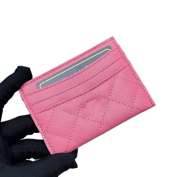 high quality Luxurys Designer Purse cards bag Fashion Wallet Classic Caviar Wallets Credit Card Ladys Coin Purses With Box Dust Bags thumbnail 2