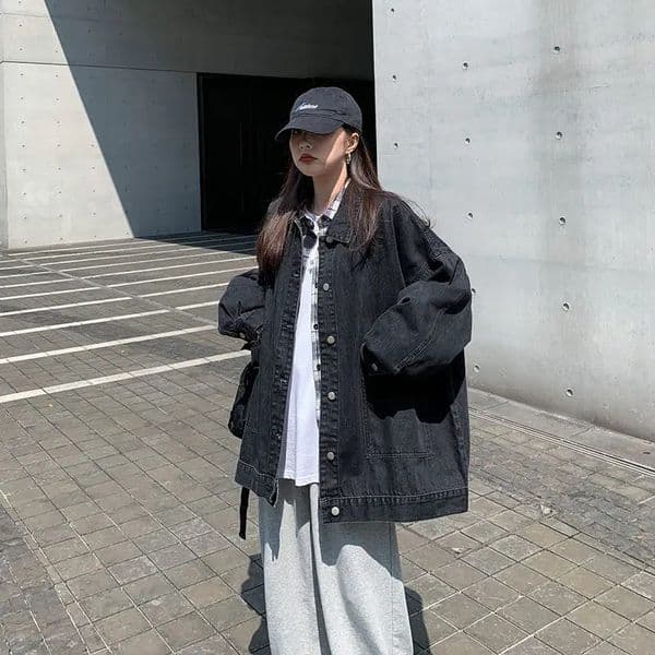 Jacket Women 2025 Spring Autumn Style Loose Korean Style Student Style Internet Celebrity Same Style Versatile Rendy Clothes 251015