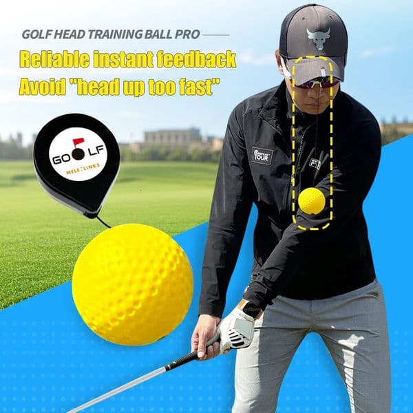Golf Accessory Stable Posture Correction Head Balance Rotation Aid Golf Training cover Accessories 251014 Football