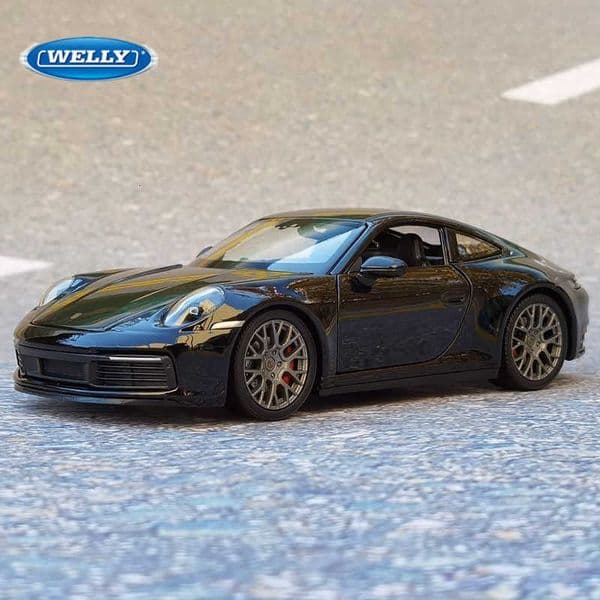 Plane 1:24 911 slot car Carrera 4S Alloy Sports Diecast Metal Vehicles Car Model High Simulation Childrens Toy Gift Car Track