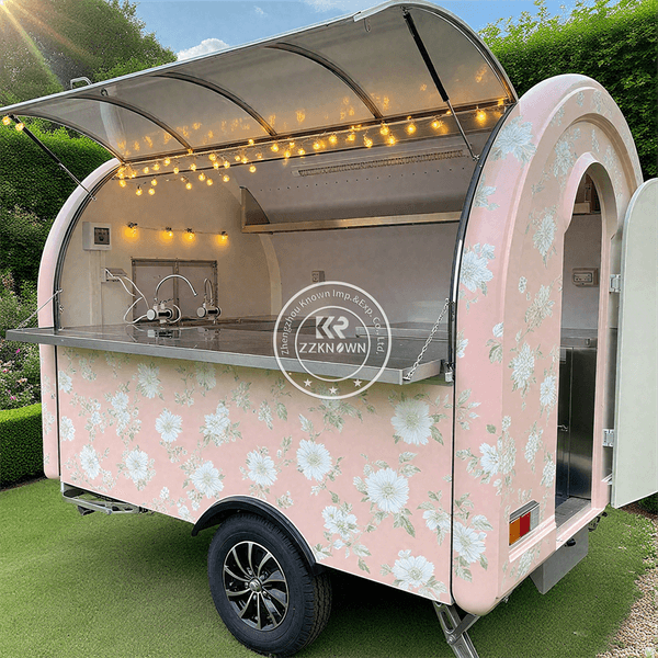 Custom Mobile Kitchen Food Truck Fully Equipped Restaurant Commercial Catering Juice Bar Coffee Cart Food Trailer For Sale