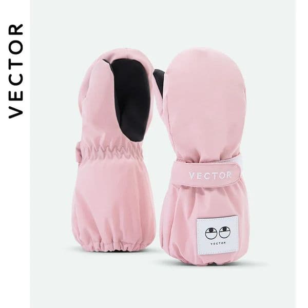 VECTOR Kids Winter Warm Gloves Windproof for Children Boys Girls Ski Cycling Climbing Outdoor Gloves Waterproof Antislip 251009BJ