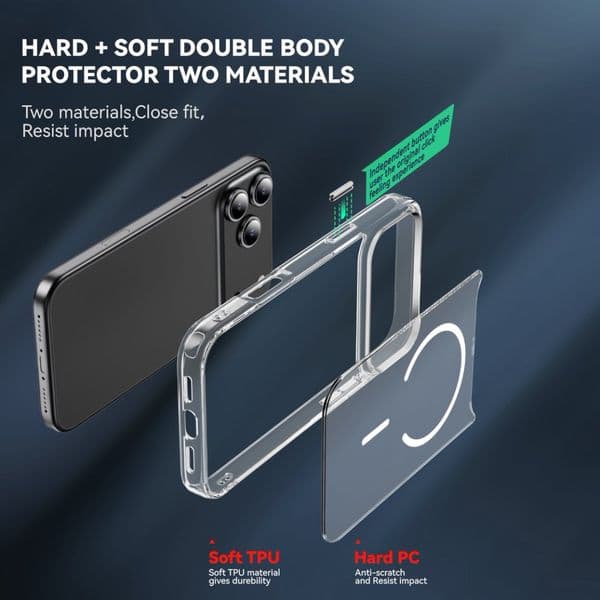 Factory Wholesale Drip Oil Magnetic Clear Shockproof Phone Case for iphone 17 Air 16 15 Pro Max Plus for Samsung for Google 2.0