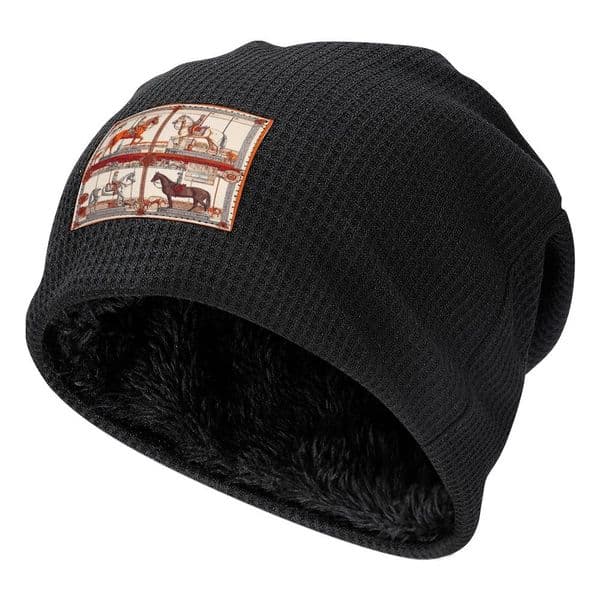 H Designer beanie hat luxury Horse Patterned beanie bonnet winter hat beanie mens womens beanie winter skull cap bobble hat polo beanie H45