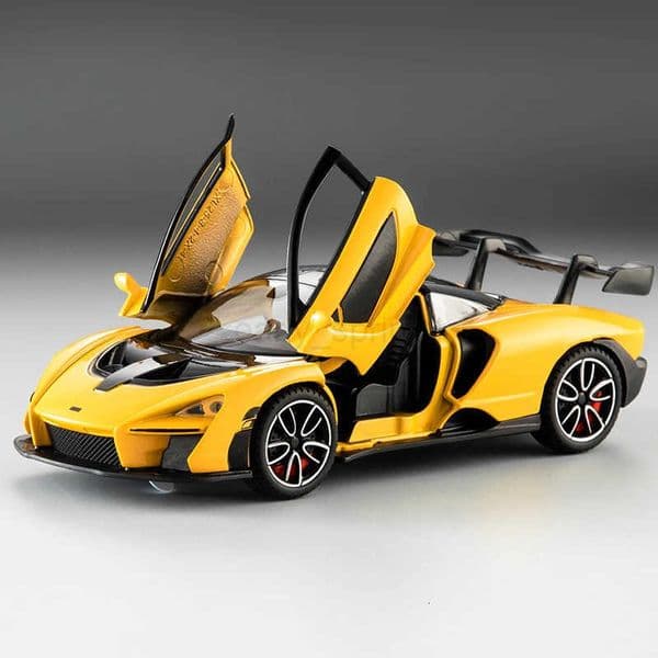 Plane 1:32 Diecast Metal Simulation Mclaren Sport Alloy Exquisite Sound Light Boys slot car Toy Gift Collection Model Car Track