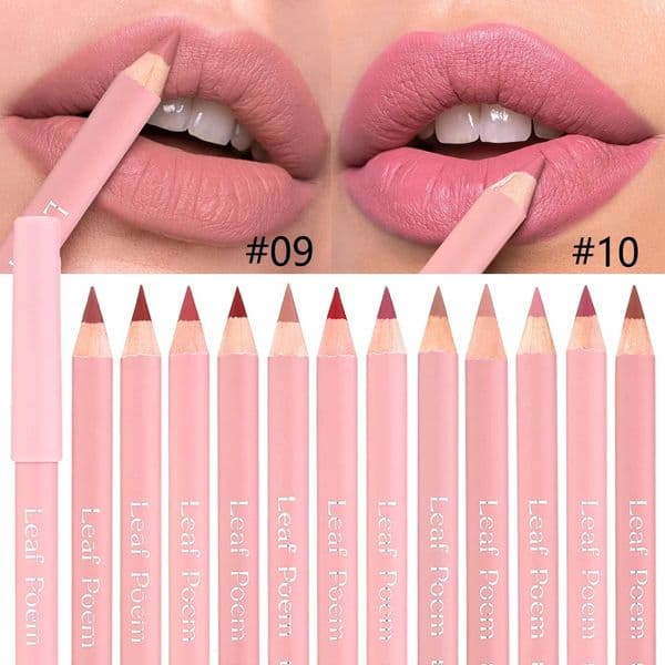 Nude Pink Lipliner Pencil Longlasting Waterproof Red Brown Lip Contour Sculpt Pen Blendable High Pigmented Lipstick Makeup 251014