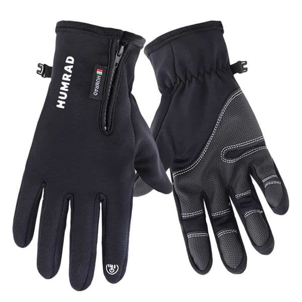 Windproof Waterproof Black Winter Bike Polar Fleece Cycling Men Outdoor Sports Skiing Warm Ridding Gloves Breathable Material J251016