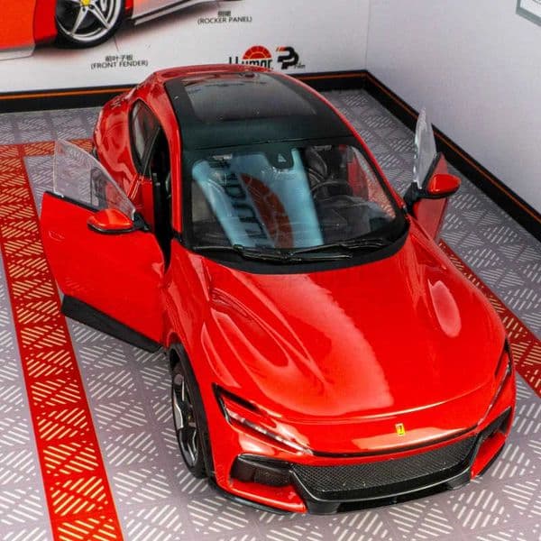 1:32 Purosangues FUV SUV Alloy Sports Car Model Diecast Metal Racing Vehicles Car Model Sound and Light Simulation Kids Toy Gift T251016